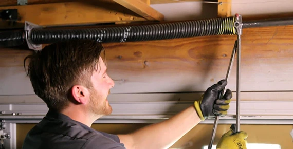 Emergency broken garage door spring replacement in Schertz, offering fast and reliable repair services.